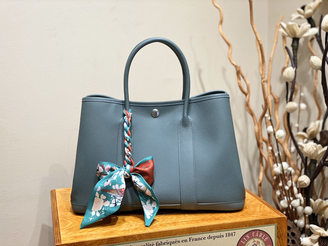 에르메스 가든파티30 블루 앱송